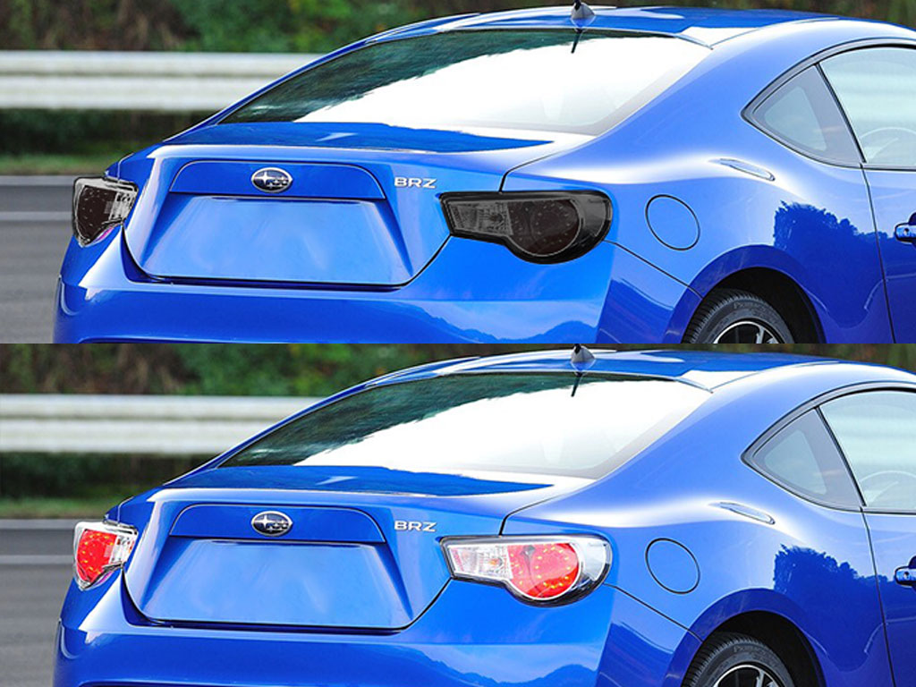 Subaru BRZ 2013-2016 Before and After Smoked Taillights