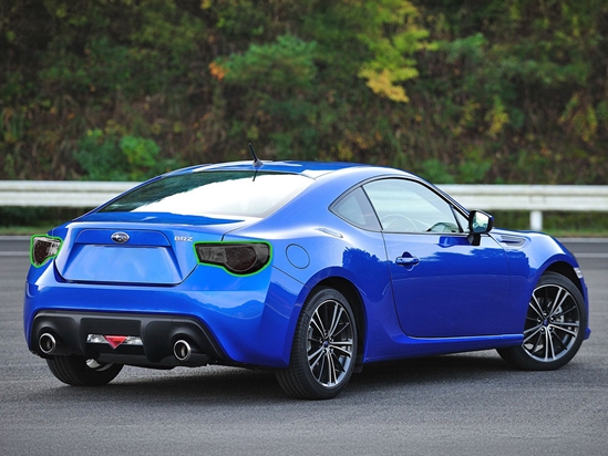 Subaru BRZ 2013-2016 Tail Light Tint Installation Points