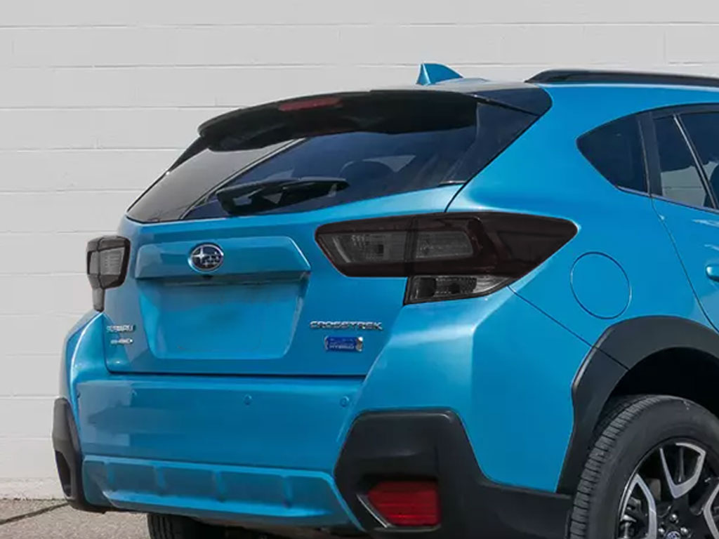 Subaru Crosstrek 2018-2019 Smoke Tail Light Tint