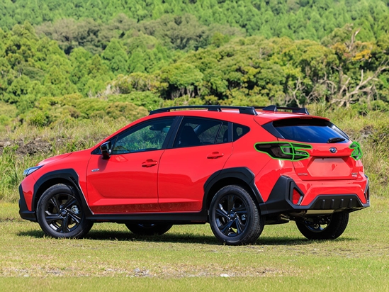 Subaru Crosstrek 2020-2023 Tail Light Tint Installation Points