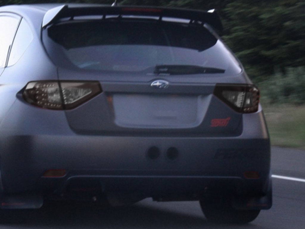 Subaru Impreza Hatchback 2002-2003 Smoke Tail Light Tint