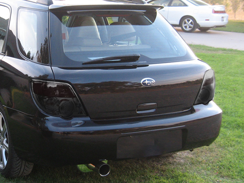 Subaru Impreza Hatchback 2006-2007 Smoke Tail Light Tint