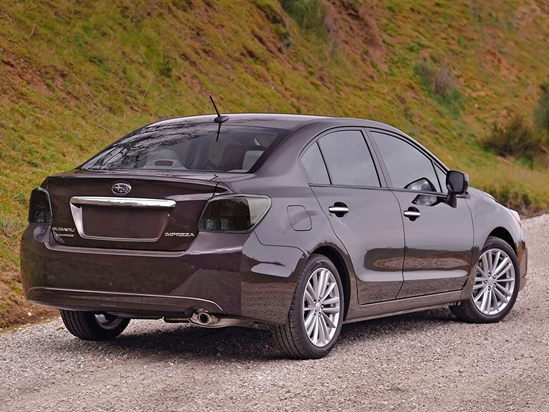 Subaru Impreza 2012-2016 Blackout Tail Light TInt