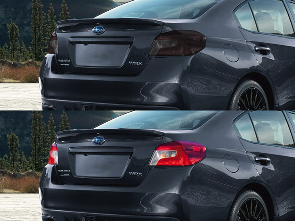 Subaru Impreza 2017-2021 Before and After Smoked Taillights