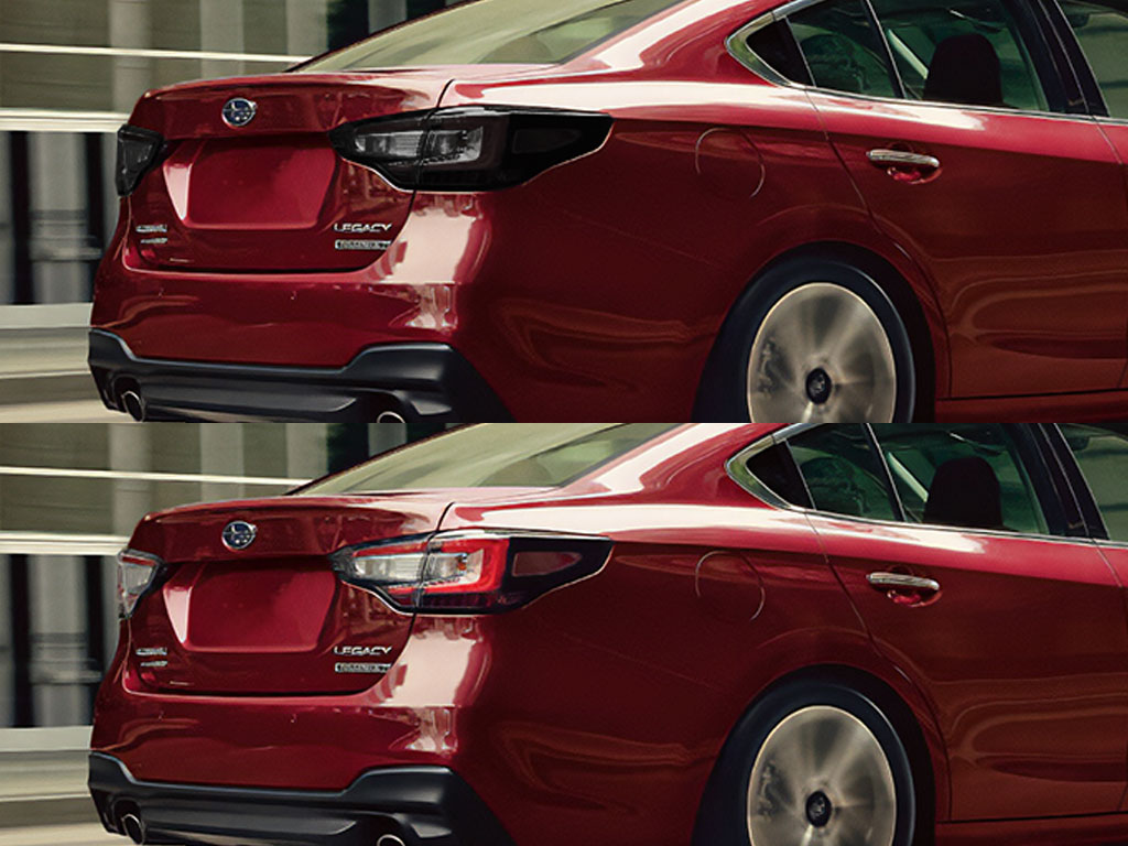 Subaru Legacy 2020-2025 Before and After Smoked Taillights