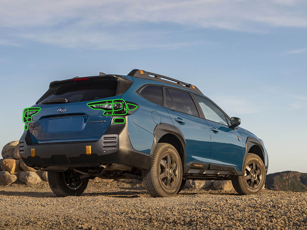 Subaru Outback 2020-2025 Tail Light Tint Installation Points