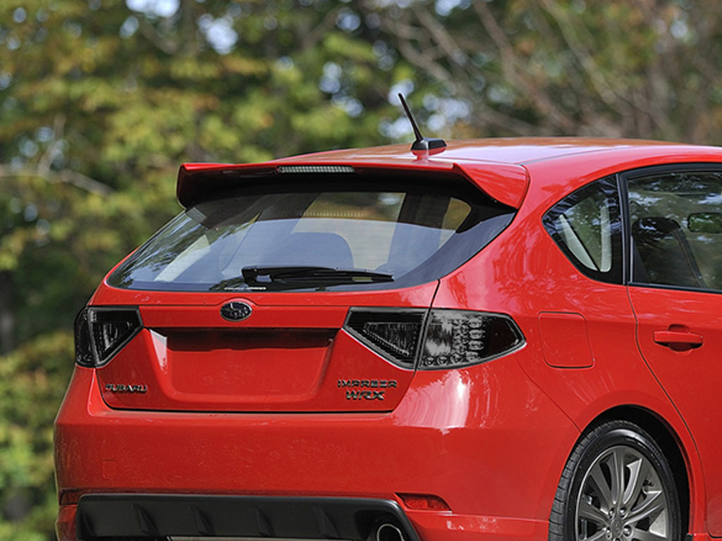 Subaru WRX Hatchback 2006-2007 Smoke Tail Light Tint