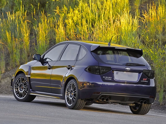 Subaru WRX Hatchback 2008-2014 Blackout Tail Light TInt