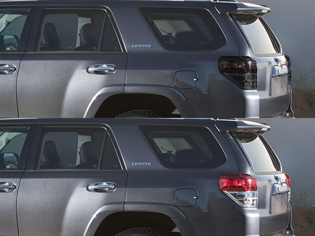 Toyota 4Runner 2010-2013 Before and After Smoked Taillights