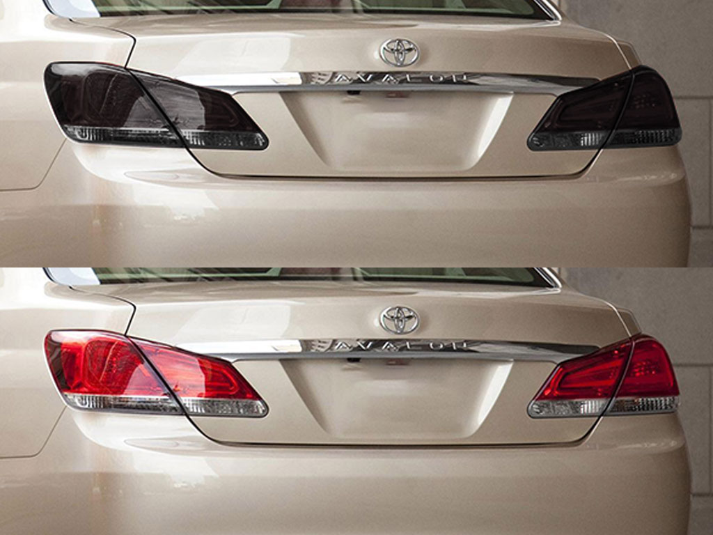 Toyota Avalon 2005-2010 Before and After Smoked Taillights