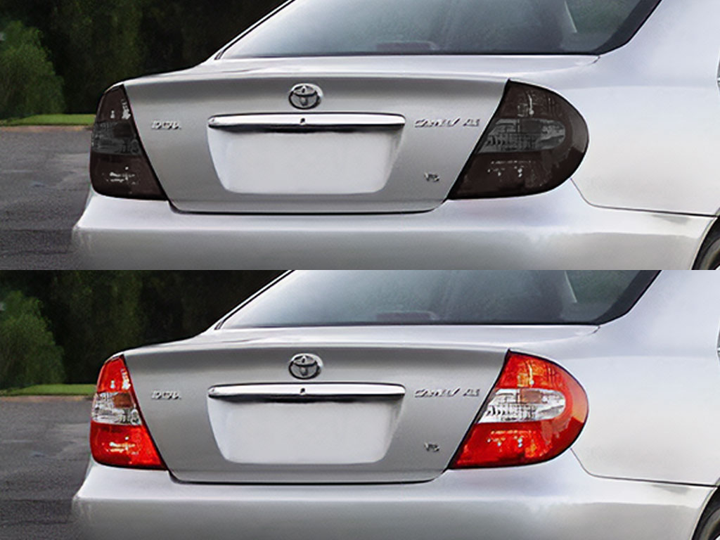 Toyota Camry 2005-2006 Before and After Smoked Taillights