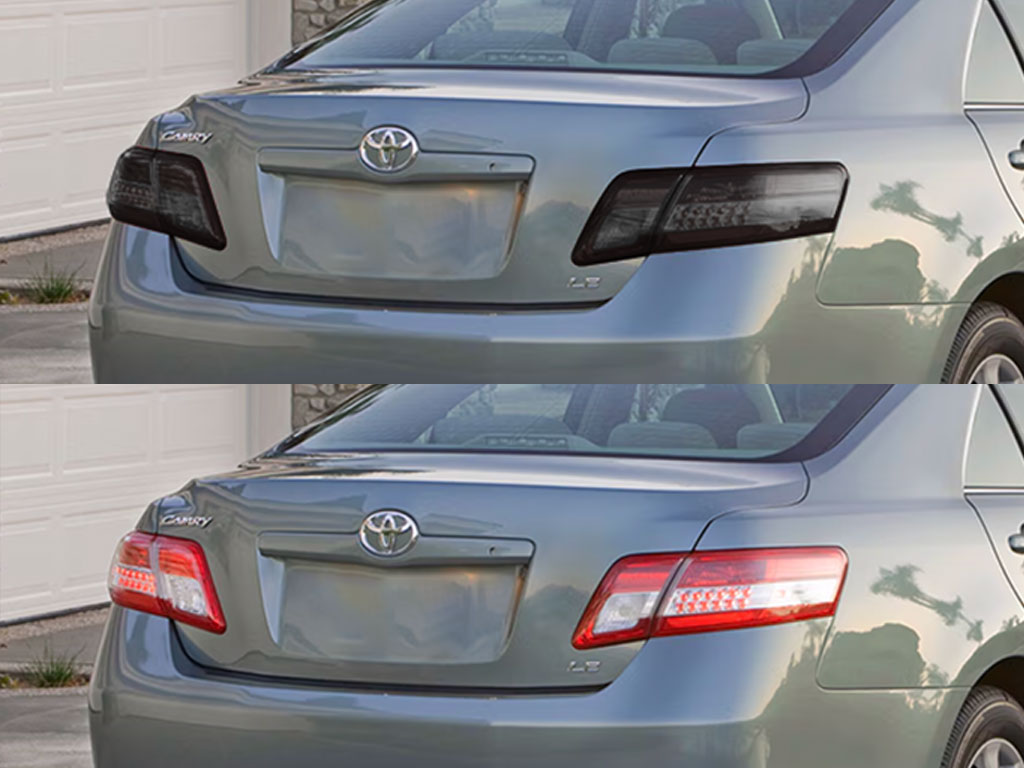 Toyota Camry 2007-2011 Before and After Smoked Taillights