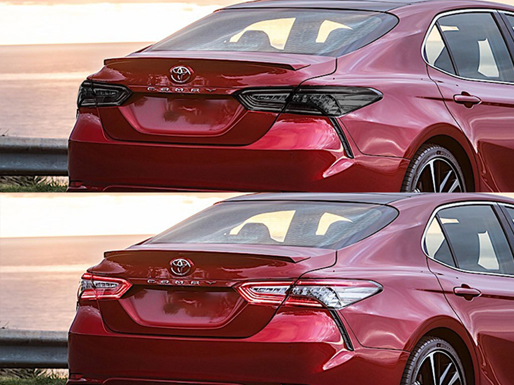 Toyota Camry 2015-2017 Before and After Smoked Taillights