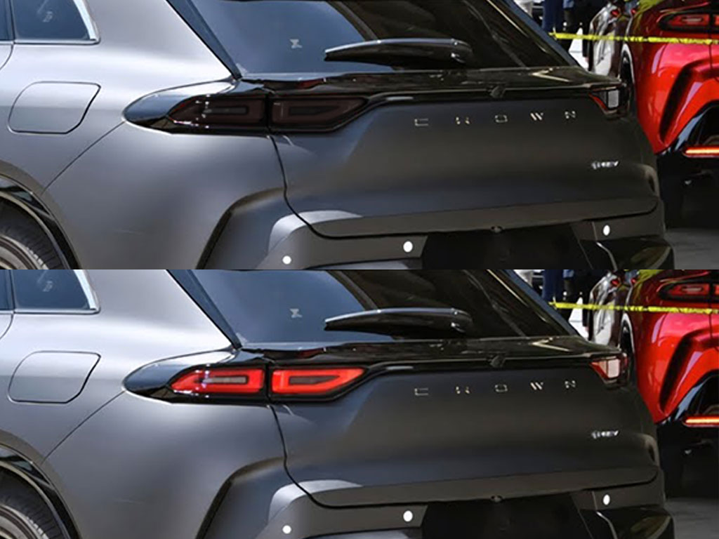 Toyota Crown 2023-2024 Before and After Smoked Taillights