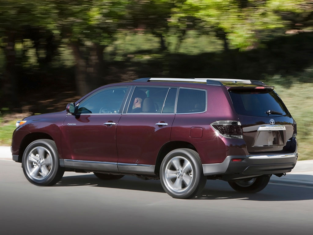 Toyota Highlander 2011-2013 Blackout Tail Light TInt