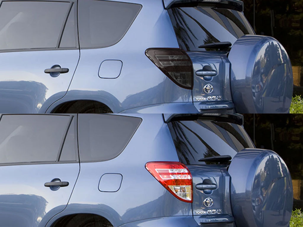 Toyota Rav4  2009-2012 Before and After Smoked Taillights