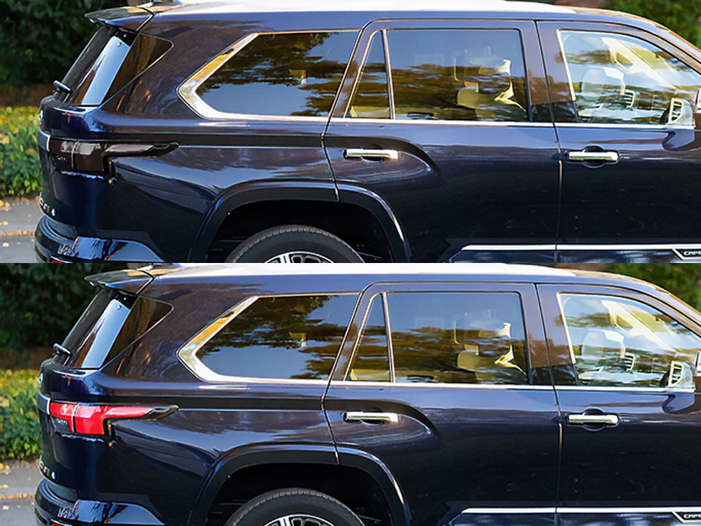 Toyota Sequoia 2023-2025 Before and After Smoked Taillights