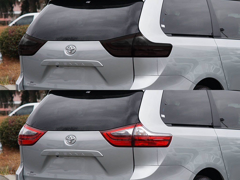 Toyota Sienna 2011-2020 Before and After Smoked Taillights