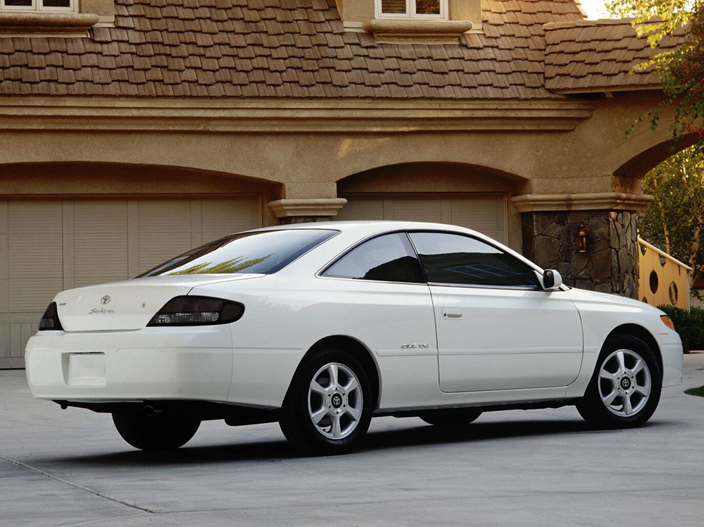 Toyota Solara 1999-2001 Blackout Tail Light TInt