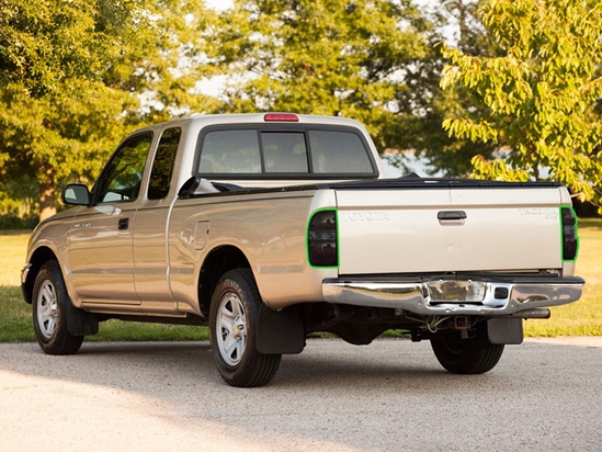 Toyota Tacoma 2001-2004 Tail Light Tint Installation Points