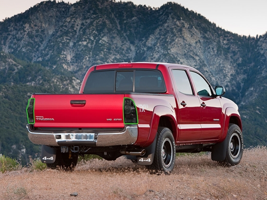 Toyota Tacoma 2005-2011 Tail Light Tint Installation Points