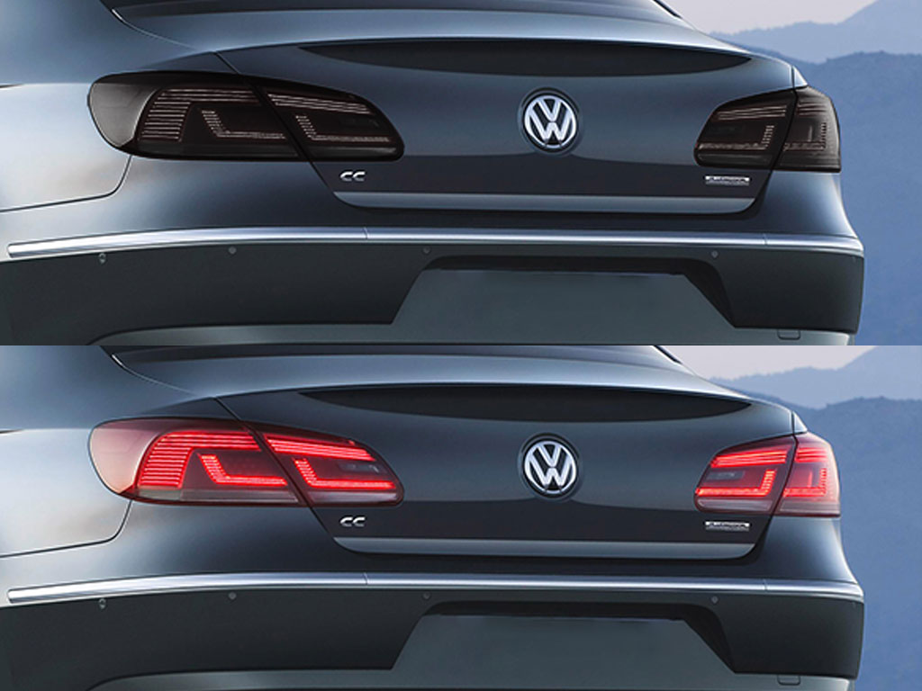 Volkswagen CC 2009-2012 Before and After Smoked Taillights