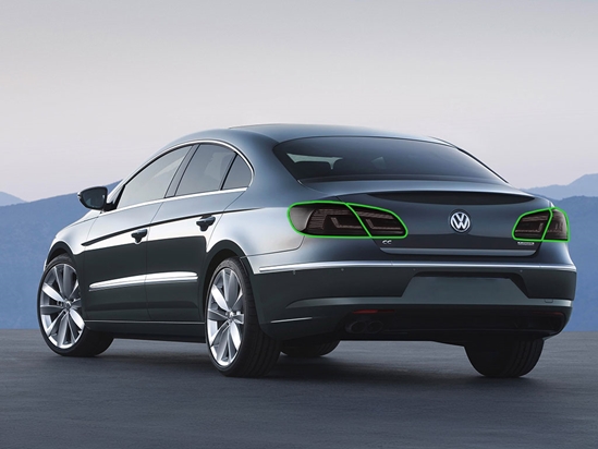 Volkswagen CC 2009-2012 Tail Light Tint Installation Points