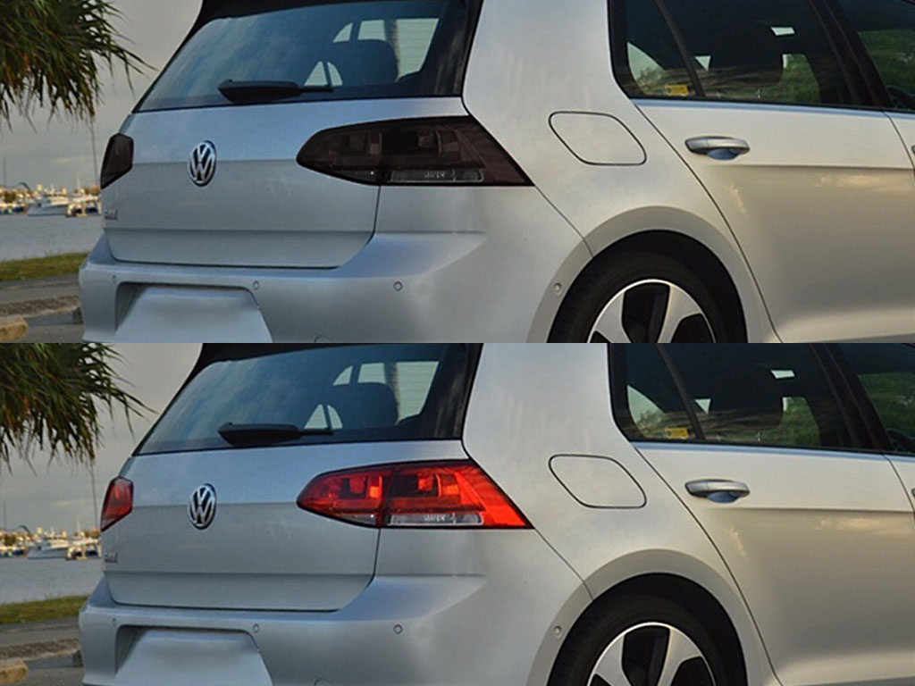 Volkswagen GTI 2010-2014 Before and After Smoked Taillights