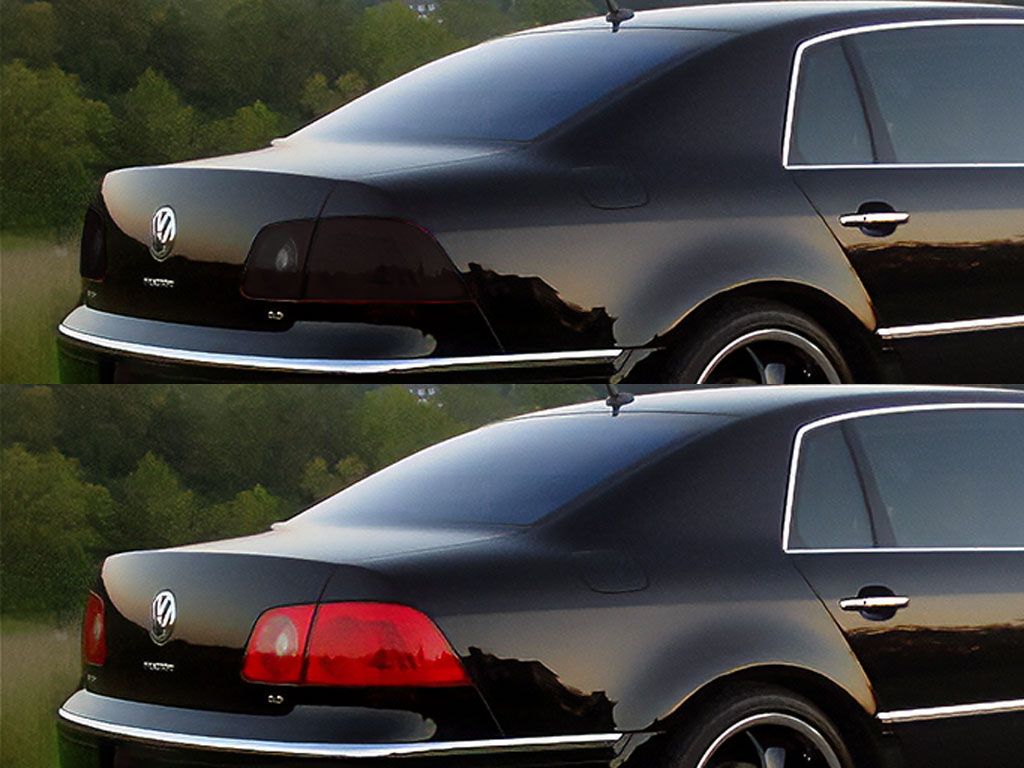 Volkswagen Phaeton 2004-2006 Before and After Smoked Taillights