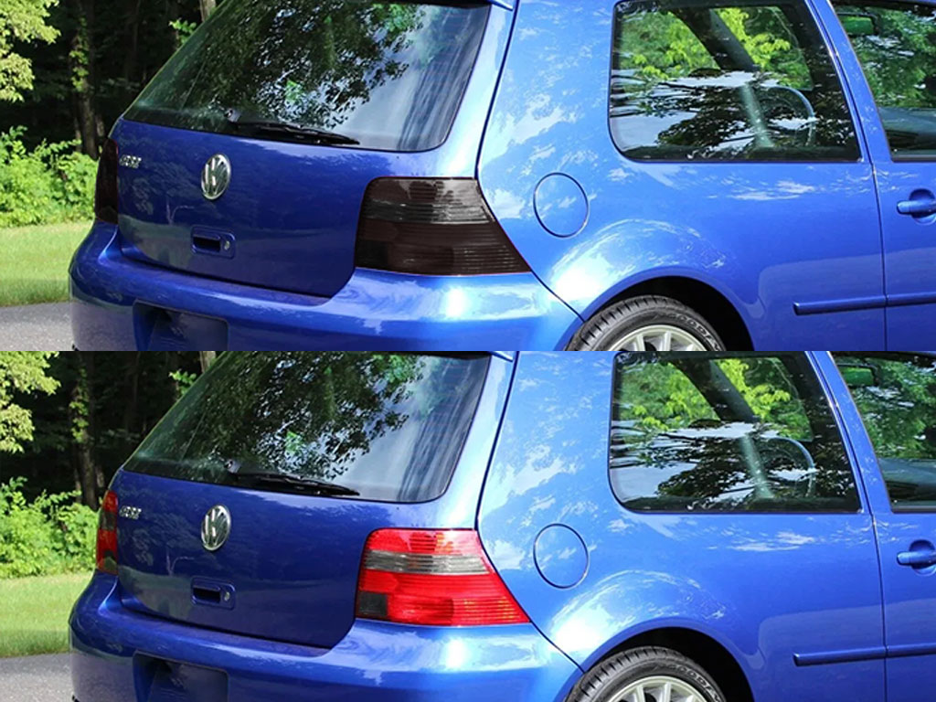 Volkswagen R32 2004 Before and After Smoked Taillights