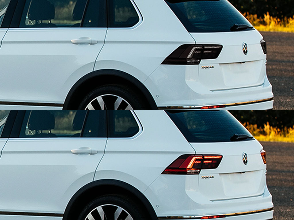 Volkswagen Tiguan 2012-2017 Before and After Smoked Taillights