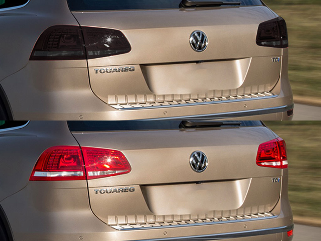 Volkswagen Touareg 2015-2017 Before and After Smoked Taillights