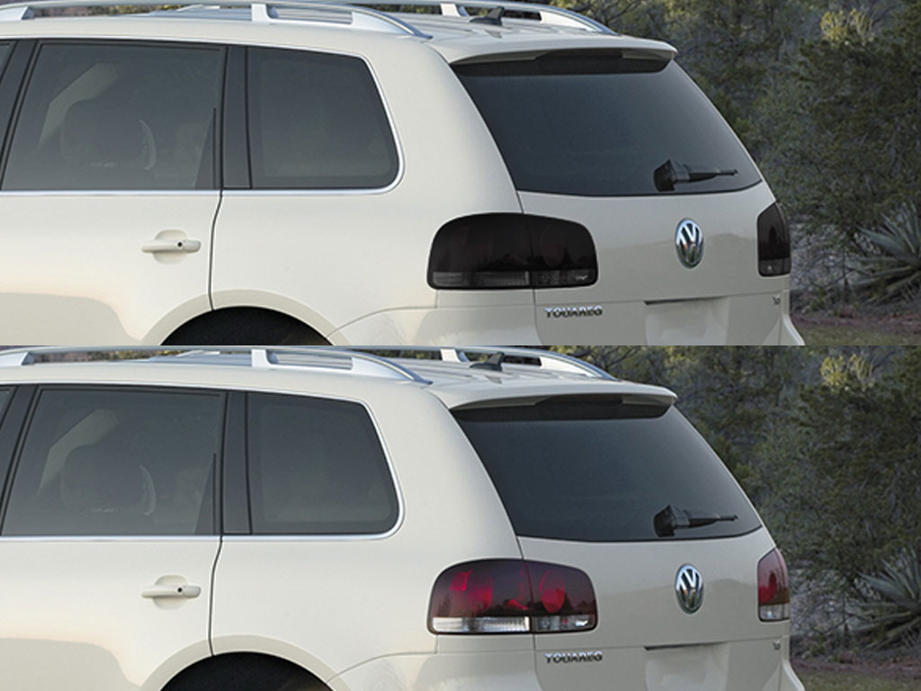 Volkswagen Touareg 2004-2007 Before and After Smoked Taillights