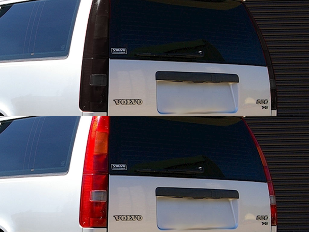 Volvo 850 1994-1997 Before and After Smoked Taillights