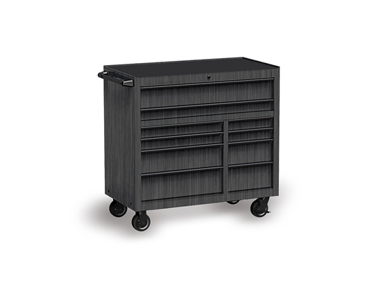 3M 2080 Brushed Black Metallic Tool Cabinet Wrap