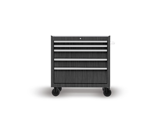 3M 2080 Brushed Black Metallic DIY Tool Cabinet Wraps