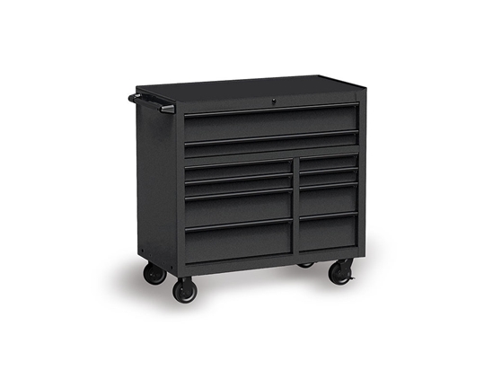 3M 2080 Matte Black Metallic Tool Cabinet Wrap