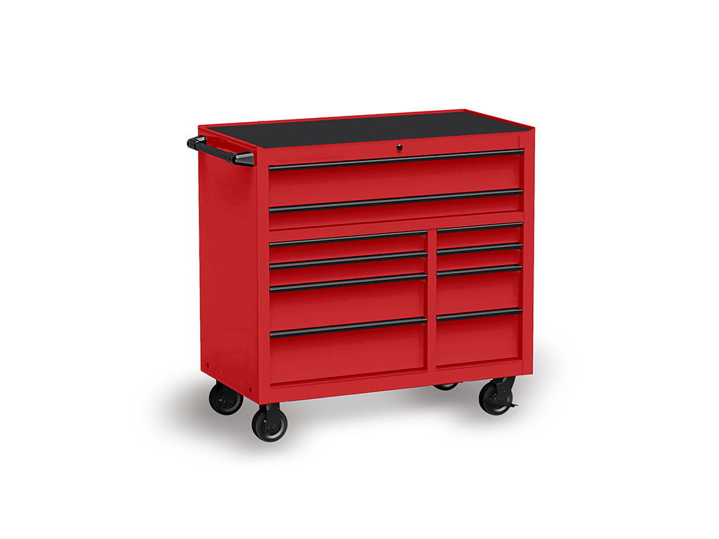 3M 2080 Satin Vampire Red Tool Cabinet Wrap