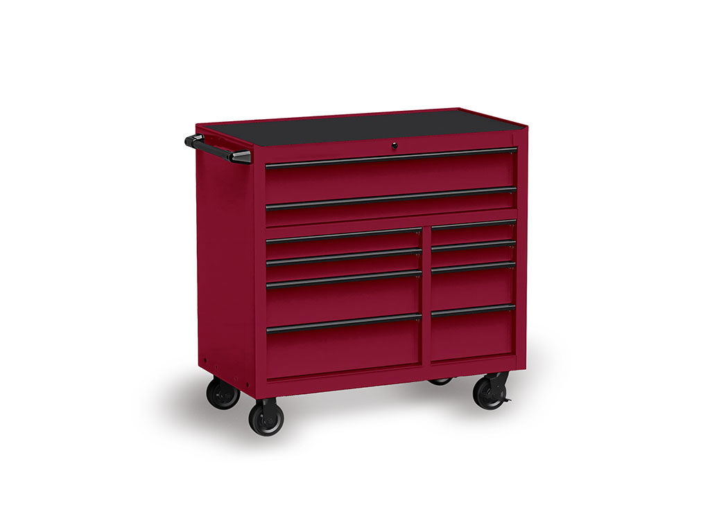 Avery Dennison SW900 Gloss Burgundy Tool Cabinet Wrap