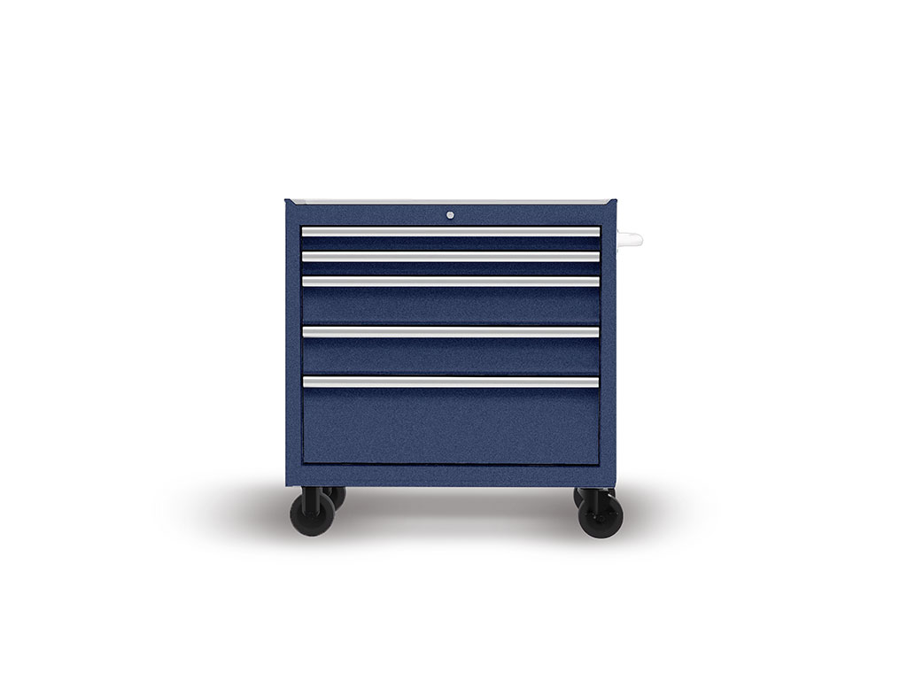 Avery Dennison SW900 Matte Metallic Night Blue DIY Tool Cabinet Wraps