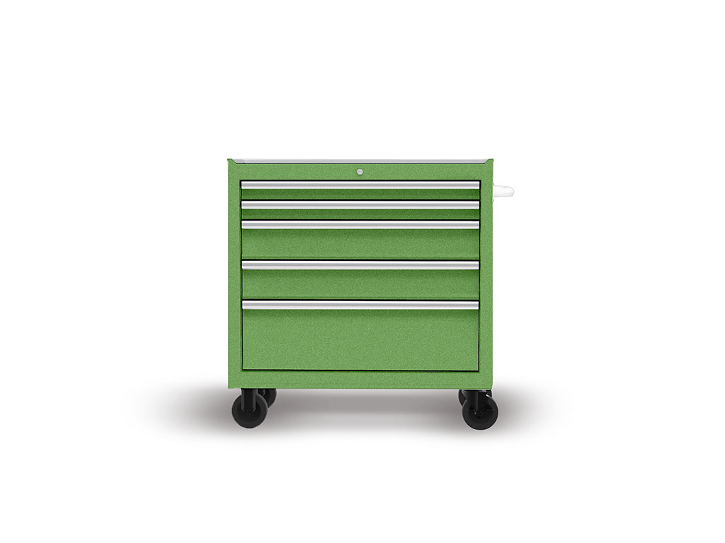 Avery Dennison SW900 Matte Metallic Green Apple DIY Tool Cabinet Wraps