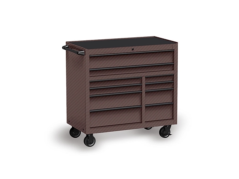 ORACAL® 975 Carbon Fiber Brown Tool Cabinet Wraps