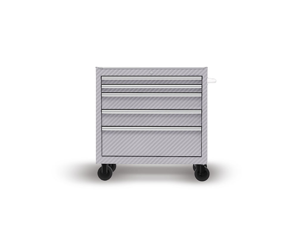 ORACAL 975 Carbon Fiber Silver Gray DIY Tool Cabinet Wraps