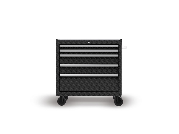 Rwraps 4D Carbon Fiber Black DIY Tool Cabinet Wraps