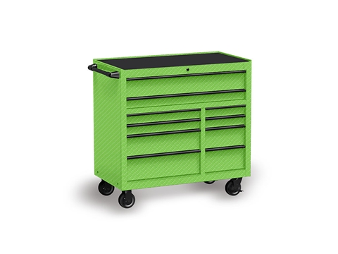 Rwraps™ 4D Carbon Fiber Green Tool Cabinet Wraps