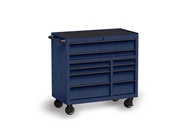 Rwraps Brushed Aluminum Blue Tool Cabinet Wrap