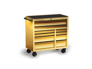 Rwraps Chrome Gold Tool Cabinet Wrap