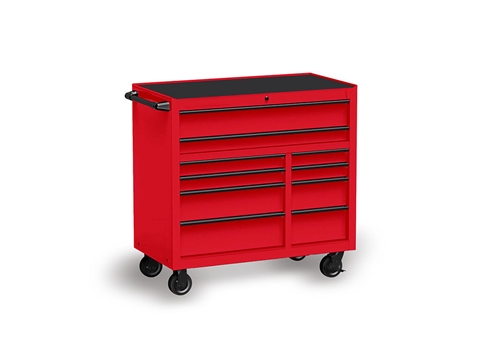 Rwraps™ Gloss Carmine Red Tool Cabinet Wraps