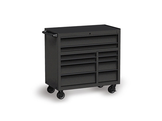 Rwraps Gloss Metallic Black Tool Cabinet Wrap