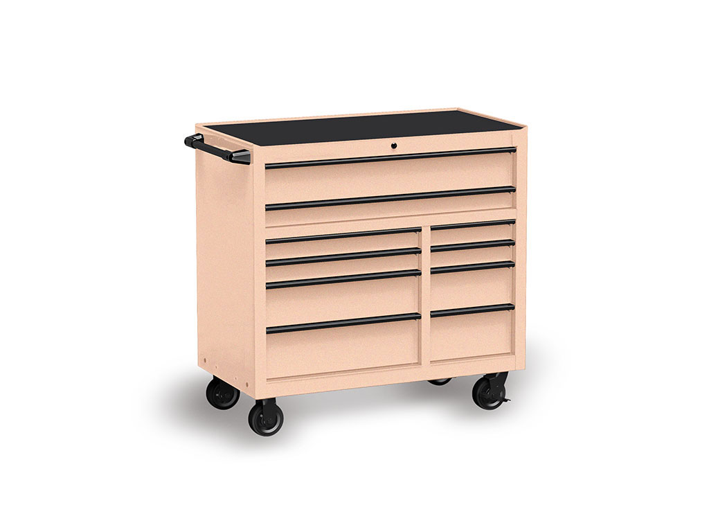 Rwraps Gloss Metallic Champagne Gold Tool Cabinet Wrap